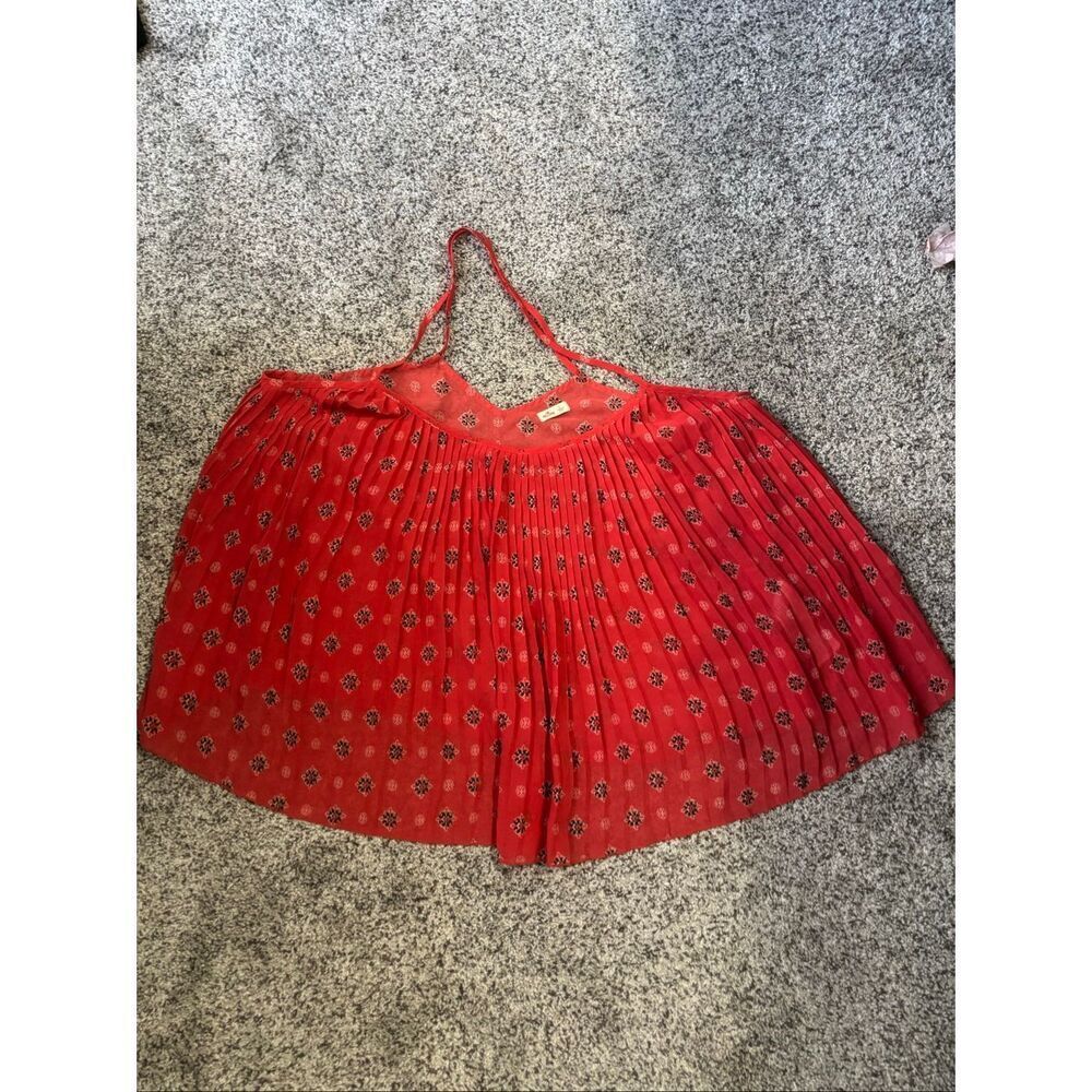 ❤️Hollister Sleeveless Pleated Tank Top